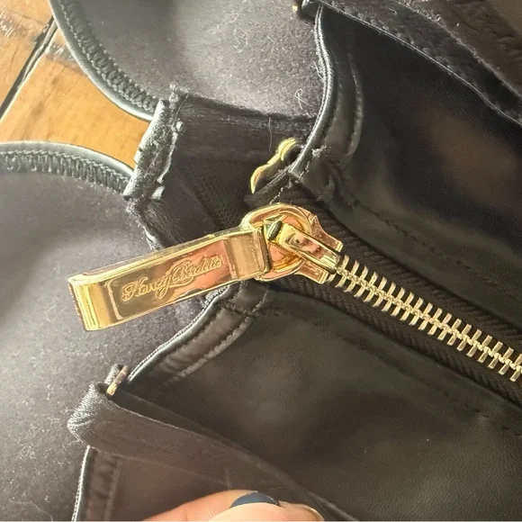 Honey Birdette Bkack Faux Leather Emily Bustier Bodycon Dress - Picture 5 of 13